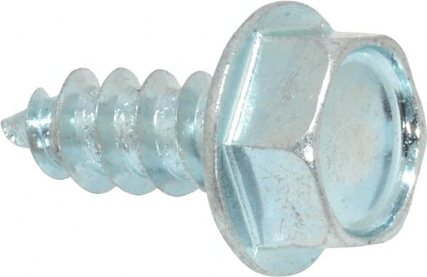 Value Collection - 5/16" Hex Head Sheet Metal Screw - Steel, 3/4" Length Under Head, Grade 2 - Exact Tooling