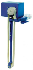 Abanaki - 24" Reach, 1 GPH Oil Removal Capacity, 110 Max Volt Rating, 60 Hz, Belt Oil Skimmer - Flat Belt, 24" Belt Length - Exact Tooling
