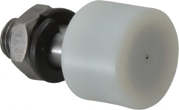 Osborn International - 1" Roller Diam x 25/32" Width, 7/16" Stud Diam x 1" Length, Nylon Tread Stud Style - Nylon, 1/2" Thread Length, 7/16-20 Thread, 1-25/32" OAL, 230 Lb Dynamic Cap - Exact Tooling