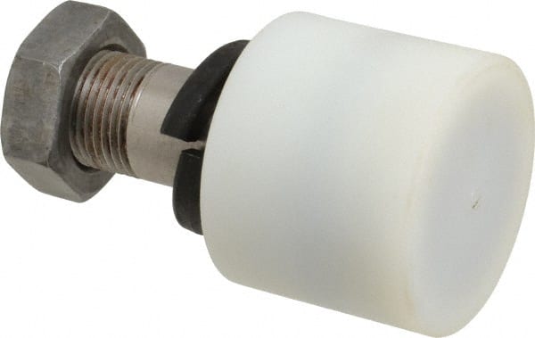 Osborn International - 2" Roller Diam x 1-11/16" Width, 7/8" Stud Diam x 2" Length, Nylon Tread Stud Style - Nylon, 1-1/8" Thread Length, 7/8-14 Thread, 3-11/16" OAL, 1,330 Lb Dynamic Cap - Exact Tooling