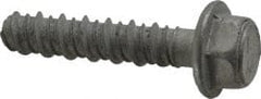 Red Head - 3/8" Diam, 1-3/4" Length Under Head, Hex Drive, Concrete Screw & Masonry Fastener - Steel, Zinc-Plated Finish - Exact Tooling