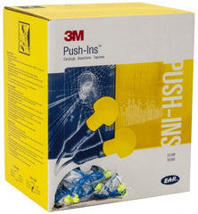 3M - Reusable, Corded, 28 dB Earplugs - Yellow, 500 Pairs - Exact Tooling