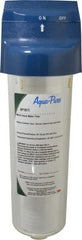 3M Aqua-Pure - 4-9/16 Inch Outside Diameter, 9-3/4 Inch Cartridge Length, 5 Micron Rating, Cartridge Filter Assembly - 3/4 Inch Pipe, Reduces Dirt and Rust - Exact Tooling