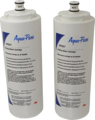 3M Aqua-Pure - 3-5/8" OD, 5µ, Granular Activated Carbon Replacement Cartridges for AP-RO5500 Filter - 9" Long, Reduces Sediments, Tastes, Odors & Chlorine - Exact Tooling