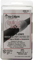 Nu-Calgon - 2" Wide x 3' Long General Purpose Pipe Repair Tape - -450 to 550°F, White - Exact Tooling