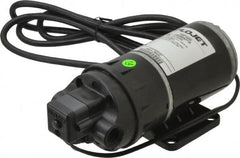 FloJet - 1/10 HP, 3/8 Inlet Size, 3/8 Outlet Size, Duplex II Demand Diaphragm pump, Diaphragm Spray Pump - 115 Input Voltage, Buna, Polypropylene, 2500 Max RPM, NPTF - Exact Tooling