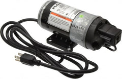 FloJet - 1/10 HP, 3/8 Inlet Size, 3/8 Outlet Size, Duplex II Demand Diaphragm pump, Diaphragm Spray Pump - 115 Input Voltage, EPDM, Polypropylene, 2500 Max RPM, NPTF - Exact Tooling