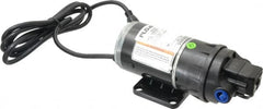 FloJet - 1/10 HP, 3/8 Inlet Size, 3/8 Outlet Size, Duplex II Demand Diaphragm pump, Diaphragm Spray Pump - 115 Input Voltage, Viton, Polypropylene, 2500 Max RPM, NPTF - Exact Tooling