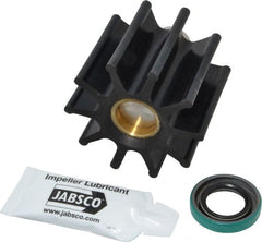 Jabsco - Neoprene Impeller Kit Repair Part - Contains Impeller, Seal, Gasket, For Use with Jabsco Model 6050-0001 Flexible Impeller Pump Motors - Exact Tooling