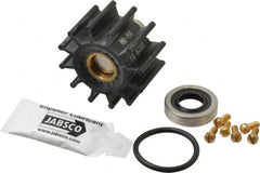 Jabsco - Neoprene Impeller Kit Repair Part - Contains Impeller, Seal, Gasket, For Use with Jabsco Model 11810-0003 Flexible Impeller Pump Motors - Exact Tooling