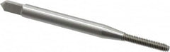OSG - #2-56 UNC H2 Thread Limit Modified Bottoming Thread Forming Tap - Cobalt, Bright Finish, 1-3/4" OAL, 7/16" Thread Length, Right Hand Thread, Series HY-PRO NRT - Exact Tooling