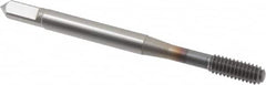 OSG - #8-32 UNC H5 Thread Limit Bottoming Thread Forming Tap - Powdered Metal High Speed Steel, TiCN Finish, 2-1/8" OAL, 3/4" Thread Length, Right Hand Thread, Series EXOTAP NRT - Exact Tooling