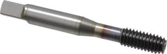 OSG - 5/16-18 UNC H5 Thread Limit Modified Bottoming Thread Forming Tap - Powdered Metal High Speed Steel, TiCN Finish, 2-23/32" OAL, 1-1/8" Thread Length, Right Hand Thread, Series EXOTAP NRT - Exact Tooling