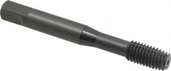 OSG - M8x1.25 Metric Coarse D9 Thread Limit Plug Thread Forming Tap - Cobalt, Oxide Finish, 2-23/32" OAL, 1-1/8" Thread Length, Right Hand Thread, Series HY-PRO NRT - Exact Tooling