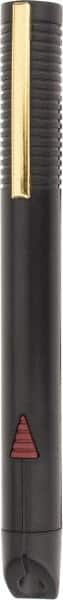 Quartet - Plastic Pen Size Laser Pointer - Black, 2 AAA Batteries Included - Exact Tooling