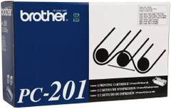 Brother - Black Thermal Print Cartridge Ribbon - Use with 75513739 - Exact Tooling