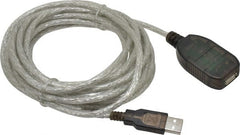 Tripp-Lite - 16' Long, USB A/A Computer Cable - Black, Male x Female - Exact Tooling