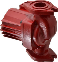 Bell & Gossett - 1/15 hp, 6-3/16" Long, 1 Phase, Cast Iron Housing, Noryl Impeller, Inline Circulator Pump - 115 Volt, 60 Hz, 6-3/8" Flange Width, Bell & Gossett Part No. 103350, 150 Max psi, ODP Motor - Exact Tooling