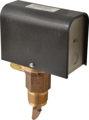 McDonnell & Miller - 300 psi, Brass Housing, General Purpose Flow Switch - 7.7 Flow Set Point, 4.8 to 998 GPM - Exact Tooling