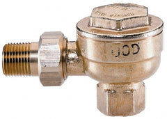 Hoffman Speciality - 1/2 Male" Pipe, Brass Thermostatic Steam Trap - 25 Max psi - Exact Tooling
