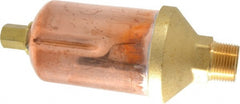Hoffman Speciality - 1/2" Inlet, 3/4" Outlet, 75 Max psi, Brass Stamping Water Vent - 200 Max Hydrostatic psi, 250°F Max - Exact Tooling