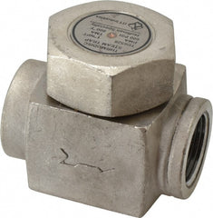 Hoffman Speciality - 1 Female" Pipe, Stainless Steel Thermodisc Steam Trap - 600 Max psi - Exact Tooling