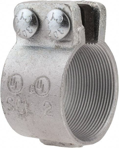 Thomas & Betts - 2" Trade, Malleable Iron Threaded Rigid/Intermediate (IMC) Conduit Coupling - Noninsulated - Exact Tooling