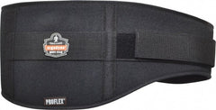 Ergodyne - Size M, Hook & Loop, Nylon/Foam Belt - 30 to 34" Waist, 7-3/4" Wide, Lumbar Support, Black - Exact Tooling