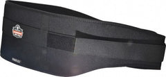 Ergodyne - Size 2XL, Hook & Loop, Nylon/Foam Belt - 42 to 46" Waist, 7-3/4" Wide, Lumbar Support, Black - Exact Tooling