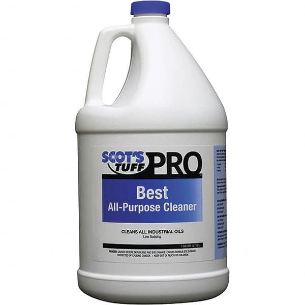 Scot's Tuff - 1 Gal Bottle All-Purpose Cleaner - Low Sudsing, Pleasant - Exact Tooling