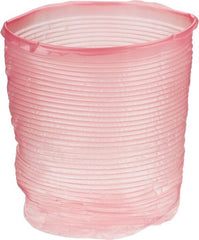 Made in USA - 55 Gal, 15 mil, LDPE/Antistatic Drum Liner - Rigid Accordion Liner - Exact Tooling