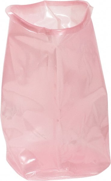 Made in USA - 55 Gal, 15 mil, LDPE/Antistatic Drum Liner - Rigid Smooth Liner - Exact Tooling