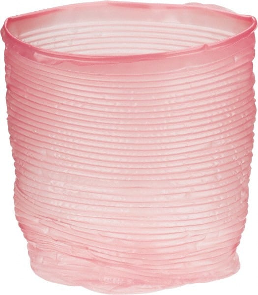 Made in USA - 55 Gal, 18 mil, LDPE/Antistatic Drum Liner - Rigid Accordion Liner - Exact Tooling