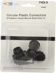 Tyco/Amp - Panel Mount Plug and Receptacle Kit - 13 to 9 AWG Compatible Wire Size - Exact Tooling