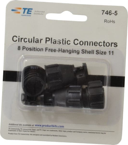 Tyco/Amp - Free Hanging Connector Kit - 11 to 8 AWG Compatible Wire Size - Exact Tooling