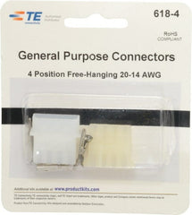 Tyco/Amp - Free Hanging Connector Kit - 20 to 14 AWG Compatible Wire Size - Exact Tooling