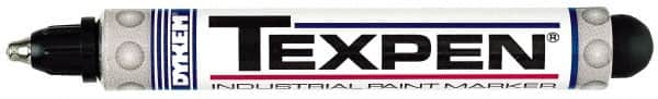 Dykem - Black Paint Marker - Medium Tip, Oil Based - Exact Tooling