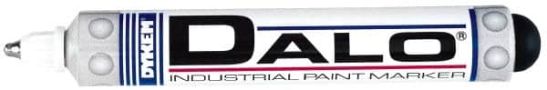 Dykem - White Paint Marker - Medium Tip, Oil Based - Exact Tooling