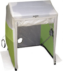 Allegro - Manhole Equipment & Accessories Type: Deluxe Work Tent, 6 d x 6 w x 6-1/2 h, 1 Door - Exact Tooling