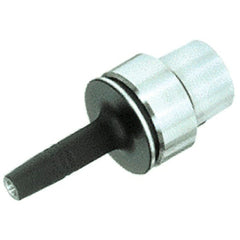 Iscar - 3/16" Hole Diam, HSK50E Taper Shank Shrink Fit Tool Holder & Adapter - 4.024" Projection, 0.39" Nose Diam, 0.83" Clamping Depth, 25,000 RPM, Through Coolant - Exact Tooling