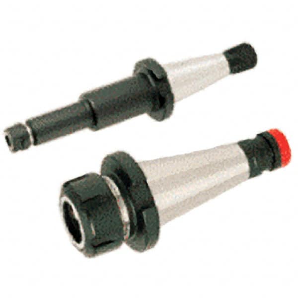 Iscar - 4mm Projection, ISO40 Taper Shank, ER20 Collet Chuck - 0.514" Shank Diam - Exact Tooling