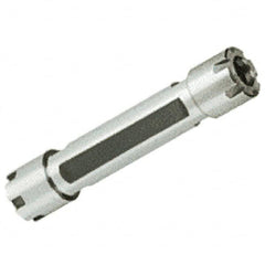 Iscar - 0.5mm to 10mm Capacity, 25mm Projection, Straight Shank, ER16 Collet Chuck - 20mm Shank Diam - Exact Tooling