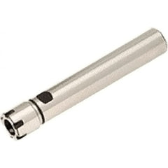 Iscar - 1mm to 13mm Capacity, 40mm Projection, Straight Shank, ER20 Collet Chuck - 190mm OAL, 20mm Shank Diam - Exact Tooling