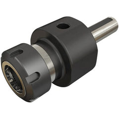 Iscar - 1mm to 16mm Capacity, 72mm Projection, Straight Shank, ER25 Collet Chuck - 137mm OAL, 20mm Shank Diam - Exact Tooling