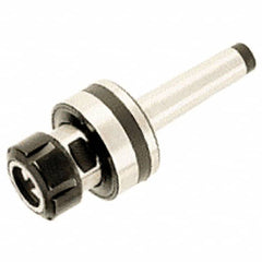 Iscar - MT2 Taper, Series ER20, Single Angle Reamer Collet Chuck - 2.3819 Inch Projection, 0.0394 to 0.5118 Inch Collet Capacity, 2.5197 Inch Shank Length, Through Coolant - Exact Tooling