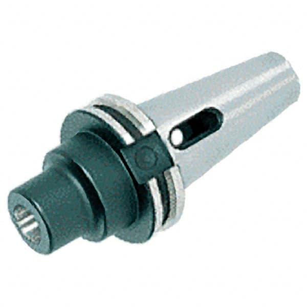 Iscar - CAT40 Outside Taper, MT1 Inside Taper, CAT to Morse Taper Adapter - 1-3/4" Projection, 1" Nose Diam - Exact Tooling