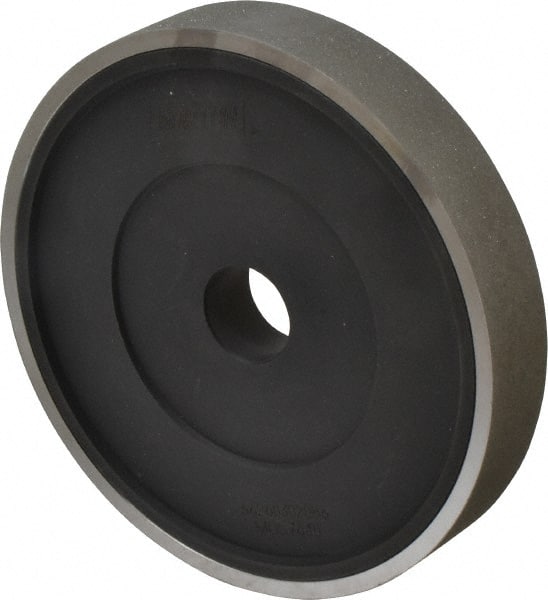 Norton - 200 Grit Diamond Bench & Pedestal Grinding Wheel - 6" Diam x 1" Hole x 1" Thick, Very Fine Grade - Exact Tooling