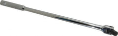 Paramount - 1/2" Drive Socket Flex Handle - 17" OAL, Chrome Finish - Exact Tooling