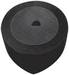 Kyocera - RCGX106 T08015625AA Grade A66N Ceramic Turning Insert - Al2O3/TiC/TiN Finish, Round, 3/4" Inscr Circle, 0.394 Thick - Exact Tooling