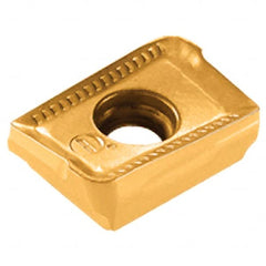 Iscar - 3M AXKT130412 MM Grade IC928 Carbide Milling Insert - TiAlN Finish, 0.174" Thick, 1.2mm Corner Radius - Exact Tooling